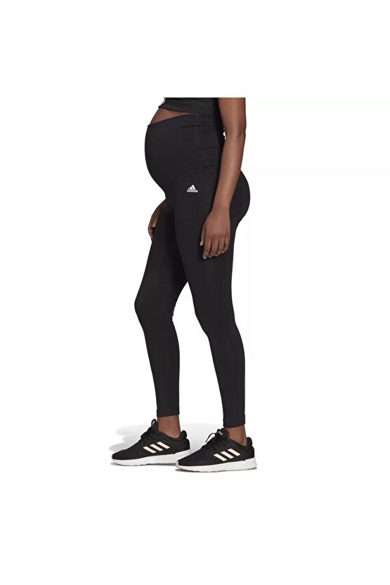 Kadın Siyah Maternity Leg Tayt