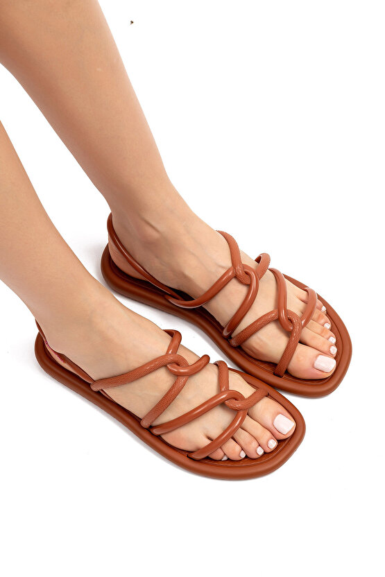 Meu Sol Kadın Sandalet Kahve 3742