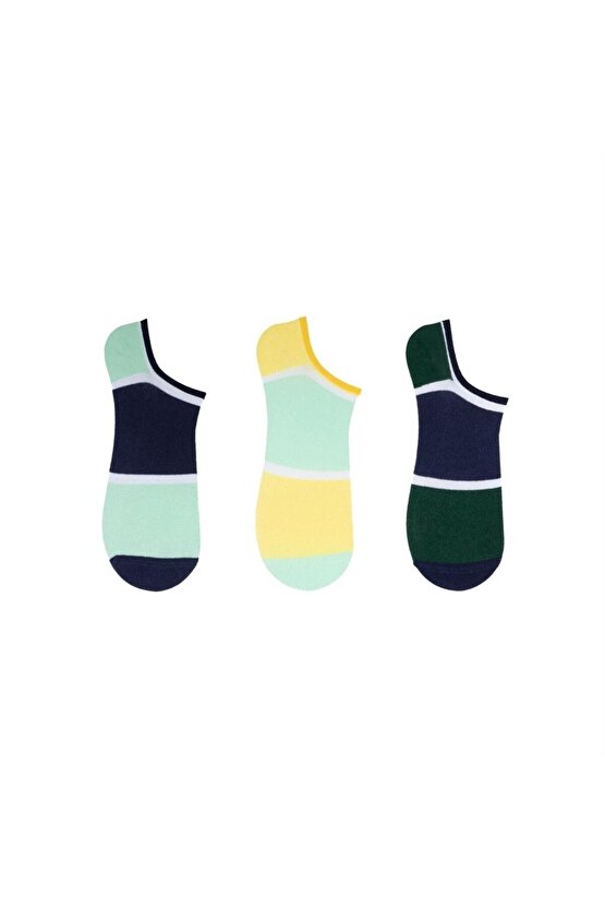 3 Çift Desenli Erkek Babet Çorap
