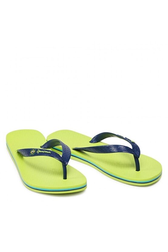 Erkek Yeşil Clas Brasil Terlik