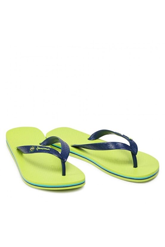 Erkek Yeşil Clas Brasil Terlik