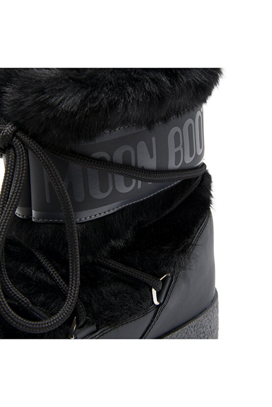Kadın  Kız Bot (KAR) 80d2450130-n001 Ltrack Faux Fur Black