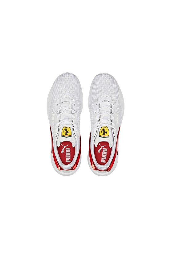 Scuderia Ferrari x IONSpeed Motorsport White Rosso Corsa Erkek Günlük Sneaker