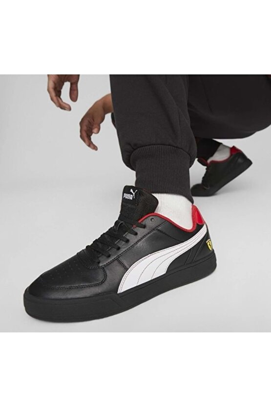 Ferrari Caven 307960-03 Sneaker Erkek Spor Ayakkabı SİYAH