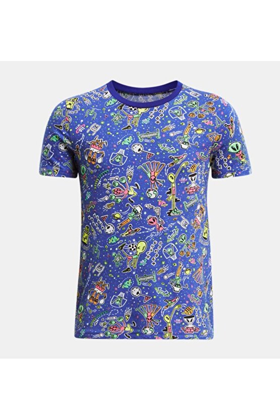 Erkek Çocuk UA Alien All Sports Kısa Kollu 1383597-401