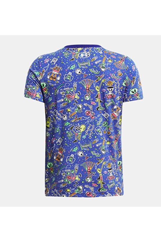 Erkek Çocuk UA Alien All Sports Kısa Kollu 1383597-401