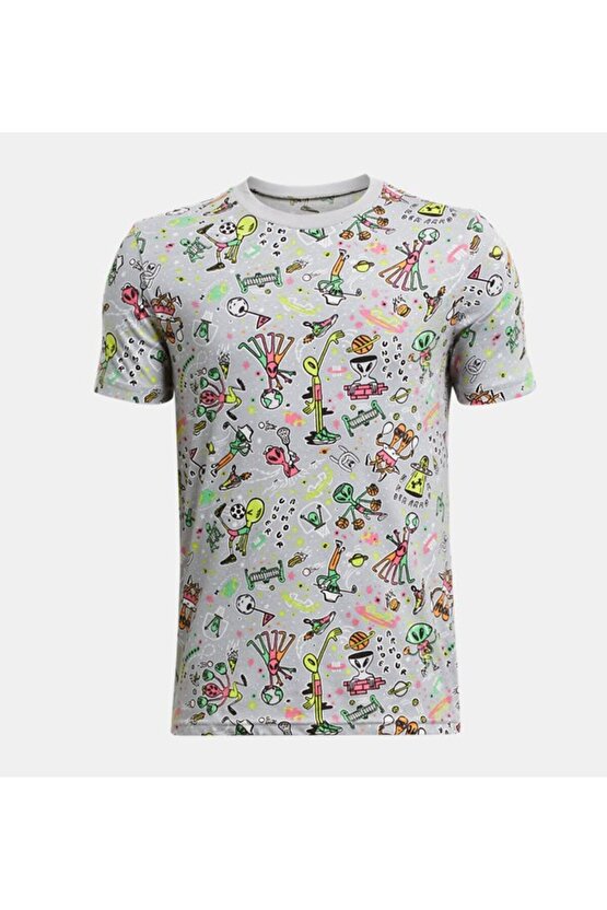 Erkek Çocuk UA Alien All Sports Kısa Kollu 1383597-011