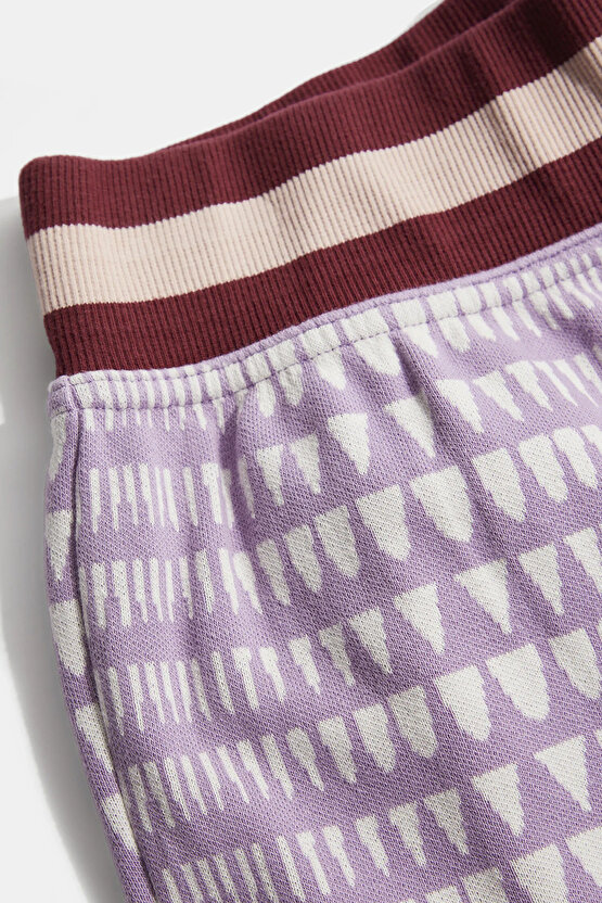 Lemlem Boru Paça Lila Kadın Spor Pantolon