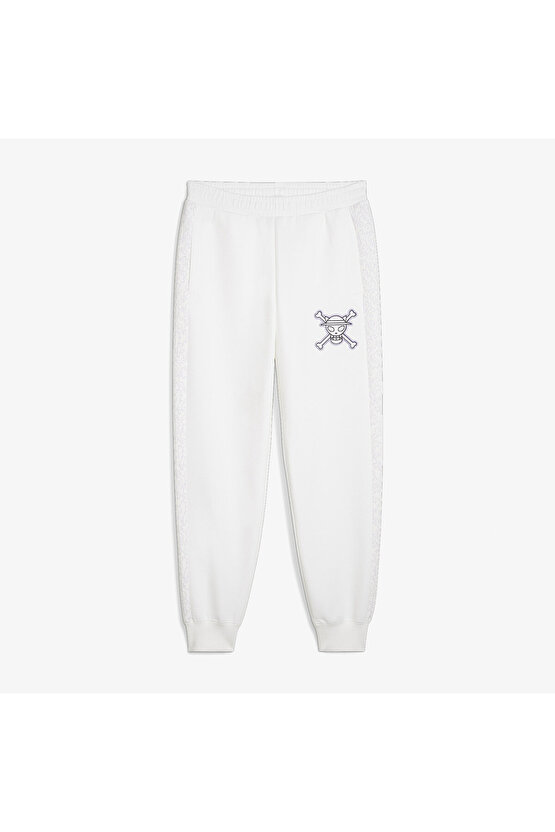 X One Piece T7 Erkek Beyaz Eşofman Altı