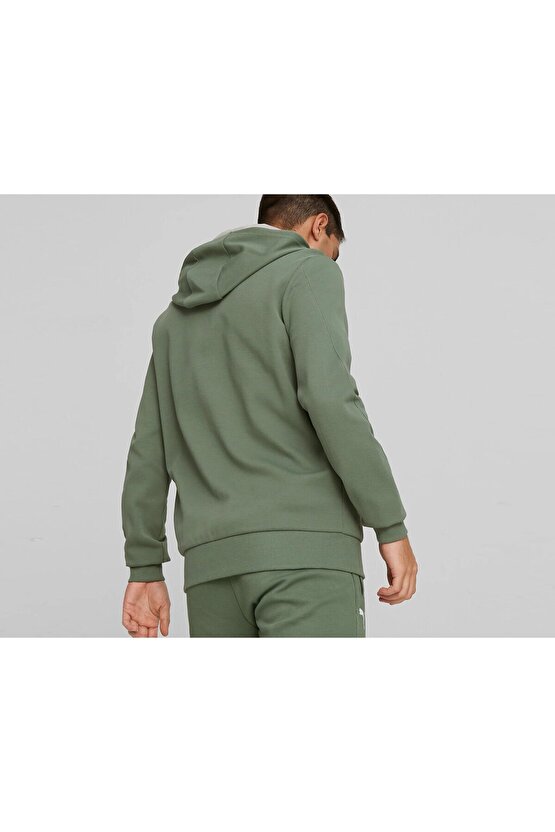 Mercedes Hooded Sweat Jacket Erkek Günlük Ceket 62114707 Yeşil