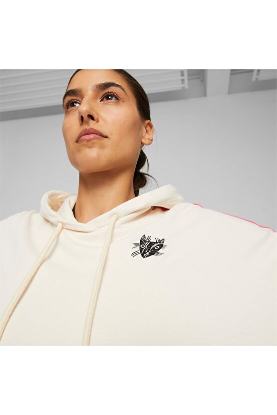 x lemlem Fleece Kadın Antrenman Kapüşonlu Sweatshirt