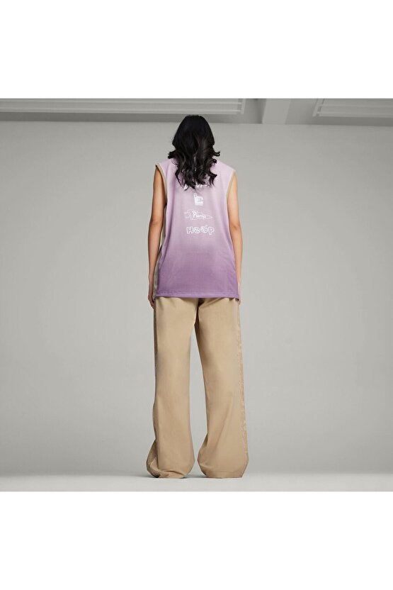 x SOPHIA CHANG AOP Wide Leg Pants P