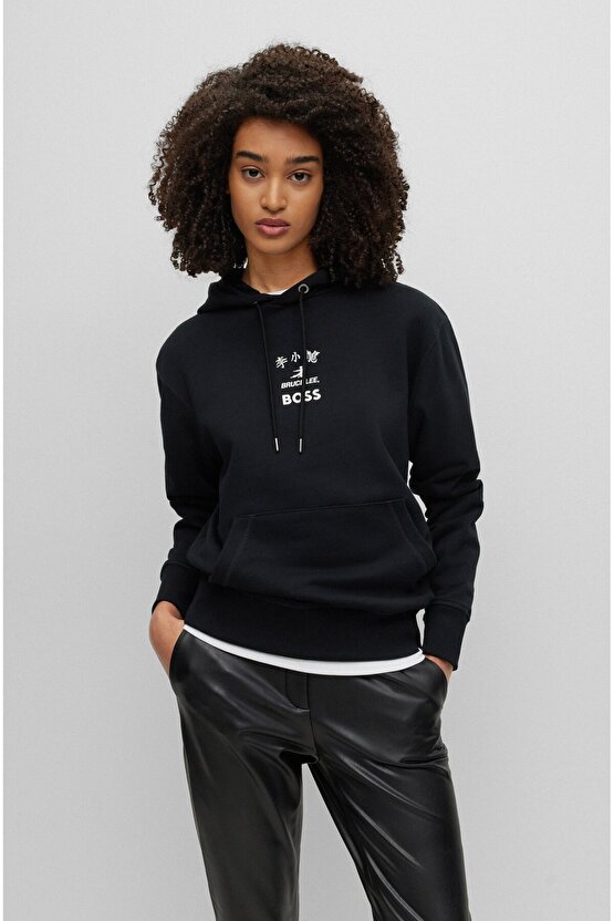 x Bruce Lee Koleksiyonluk Özel Tasarım Unisex Sweatshirt