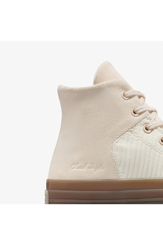 Chuck 70 Marquis Unisex Bej Süet Sneaker