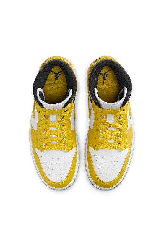 Air Jordan 1 Mid Kadın Basketbol Ayakkabısı (Dar Kalıp 1 Beden Büyük Almanızı Öneriyoruz)