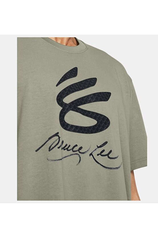 Erkek Curry x Bruce Lee Kısa Kollu 1384269-504