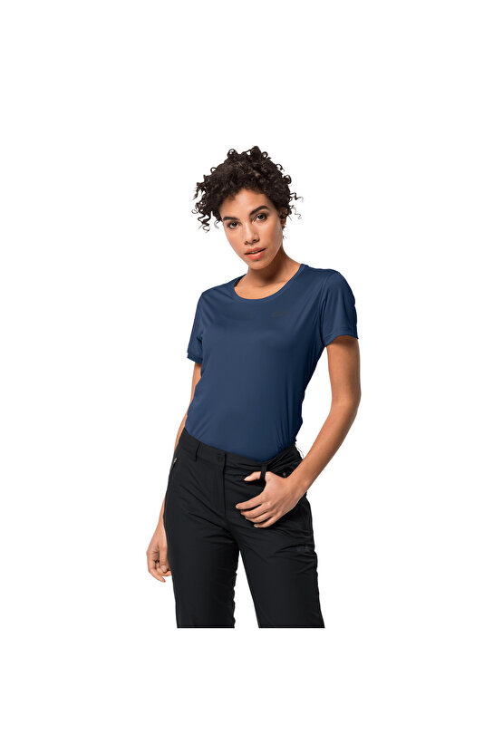 Tech T Kadın Mavi Tişört KADIN T-SHIRT 1807121-1024