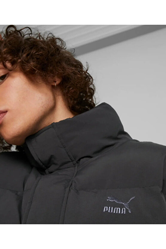Classics Oversized Polyball Puffer Erkek Siyah Mont