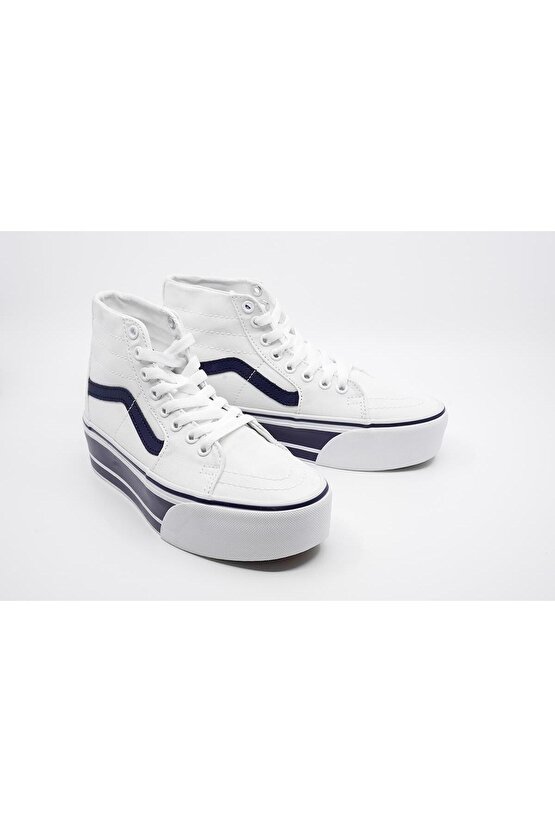 Ua Sk8-hi Tapered Stackform Lacivertbeyaz Unisex Vn0a5jmknwd1