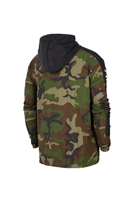 Jordan Jumpman Classics Camo Erkek Windrunner Yağmurluk Rüzgarlık