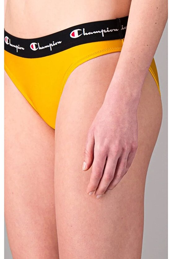 Script Trim Hipster Sarı Bikini Altı