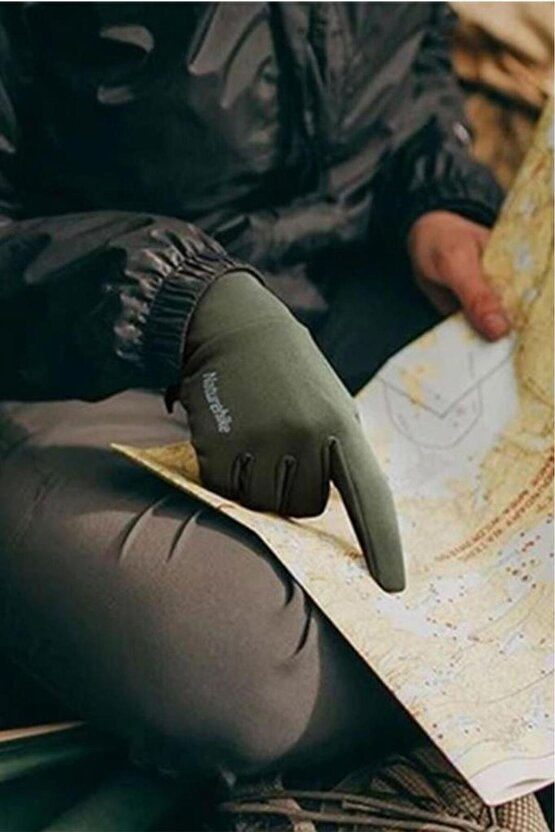 Tam Dokunmatik Yürüyüş ve Bisiklet Eldiveni