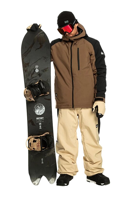 Mission Block Erkek Kahverengi Snowboard Montu