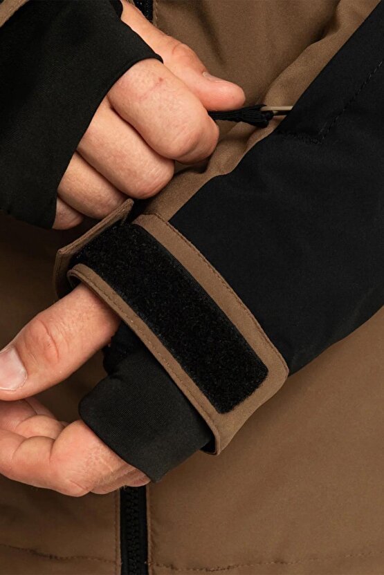 Mission Block Erkek Kahverengi Snowboard Montu