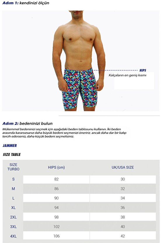 Erkek Mayo Jammer Desıng Tetrıs Waterpolo