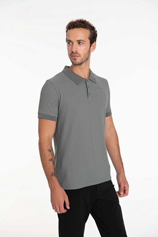 Teal Polo Yaka Erkek T-shirt