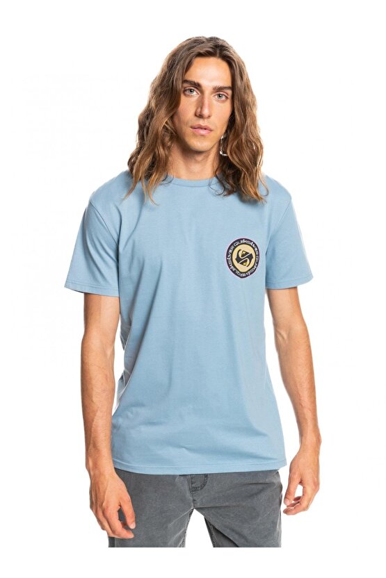 Eqyzt06665 Circle Game Ss Mavi Erkek T-shirt