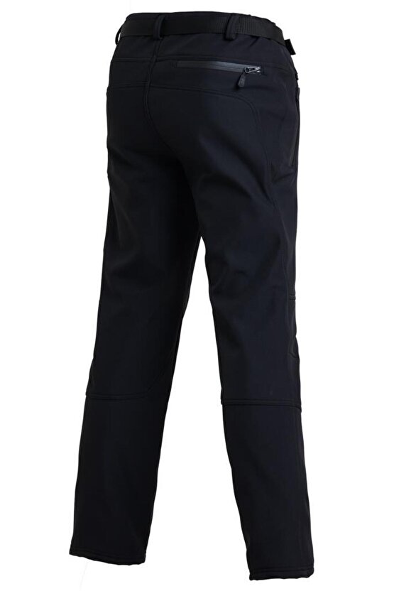 Salah Erkek Softshell Pantolon Siyah