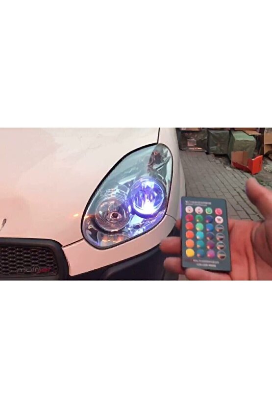 T10 Rgb Kumandalı Park Ampulleri Modlu