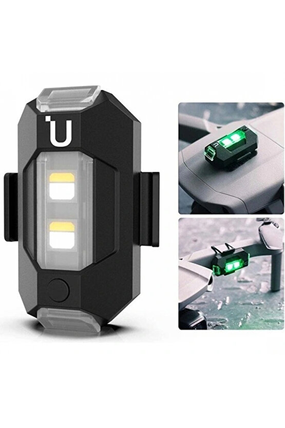 Mini Kablosuz Çakar Lamba Kablosuz 7 Renk Çakarlı Lamba LED Araba Motosiklet Bisiklet Drone