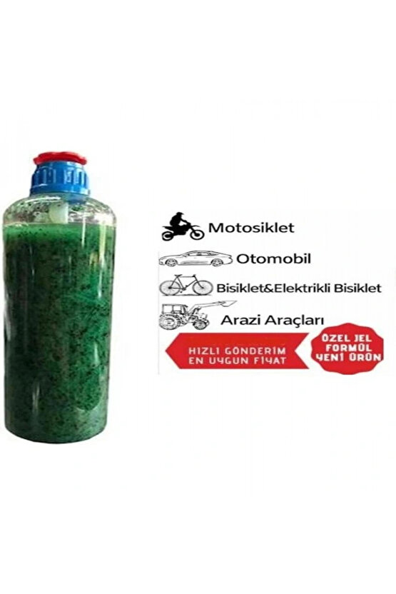 Motosiklet İş Makinası Otomobil Bisiklet Lastik Tamir Zırhı Yeşil Zırhı 380 ml