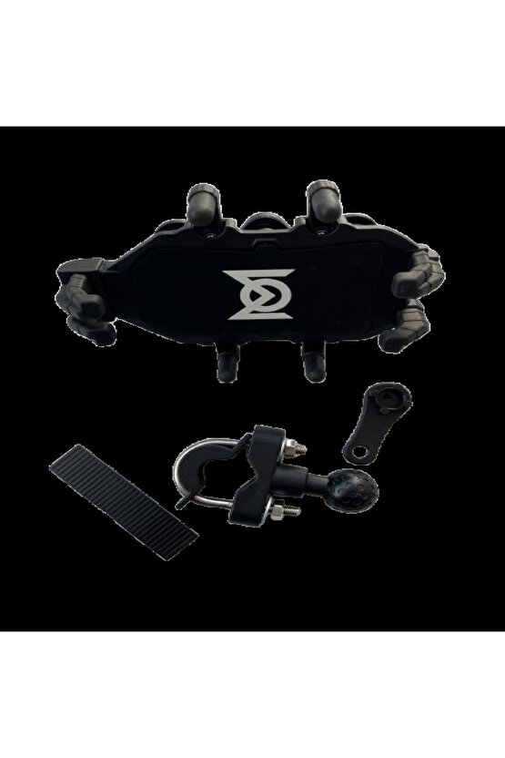 Motosiklet Scooter Atv Bisiklet Gidon Bağlantılı Telefon Tutucu (Titreşim Modüllü) AB Kalite