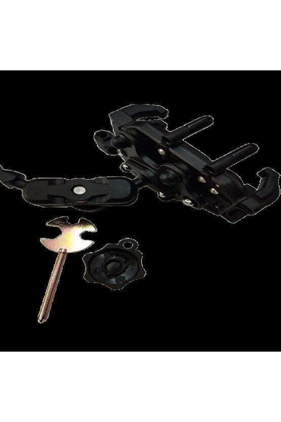 Motosiklet Scooter Gidon Bağlantılı Telefon Tutucu (Titreşim Modüllü) (M.O)