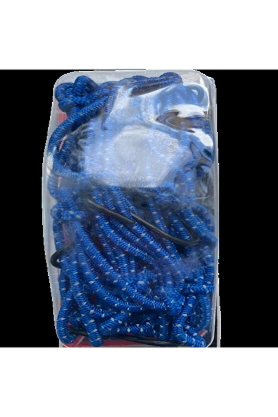 Kask Filesi Metal Kancalı Fosforlu Mavi Kalın Tip