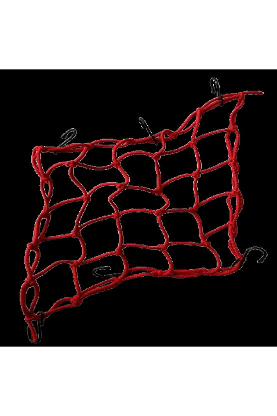 Kask Filesi Metal Kancalı Fosforlu Kırmızı Kalın Tip