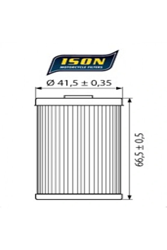 Ison Ison-155 2014-2023 KTM 390 RC Uyumlu Yağ Filtresi