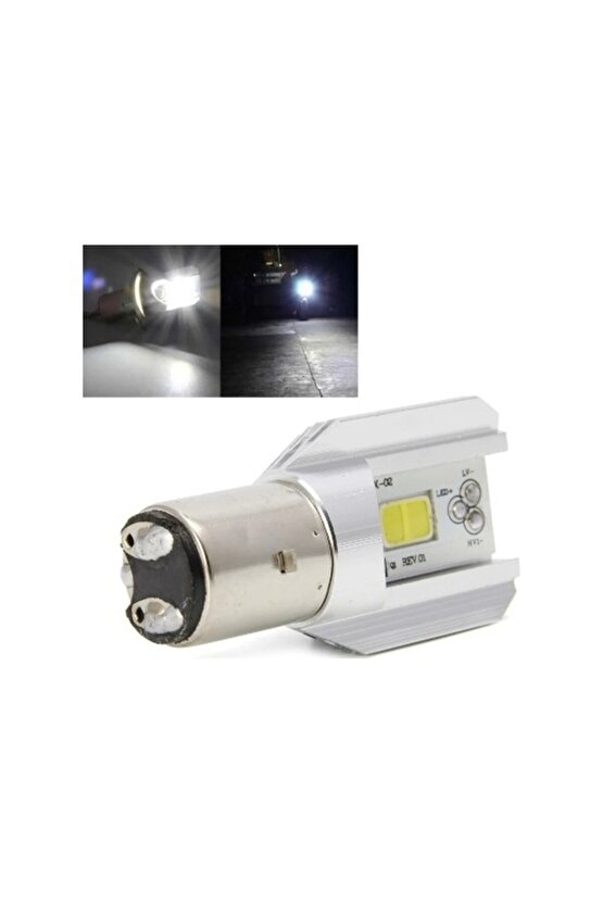 Power Led 12v 3535w Kesik Tip Ampul S2 Beyaz Işık