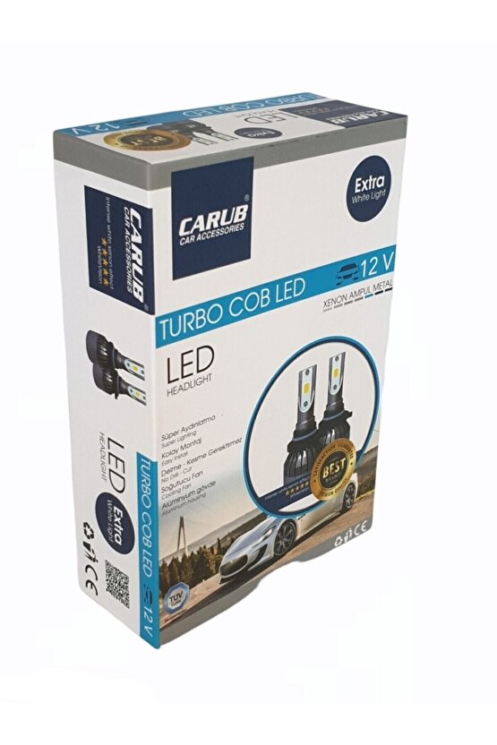 Turbo Cob Led Xenon Led H4 12v