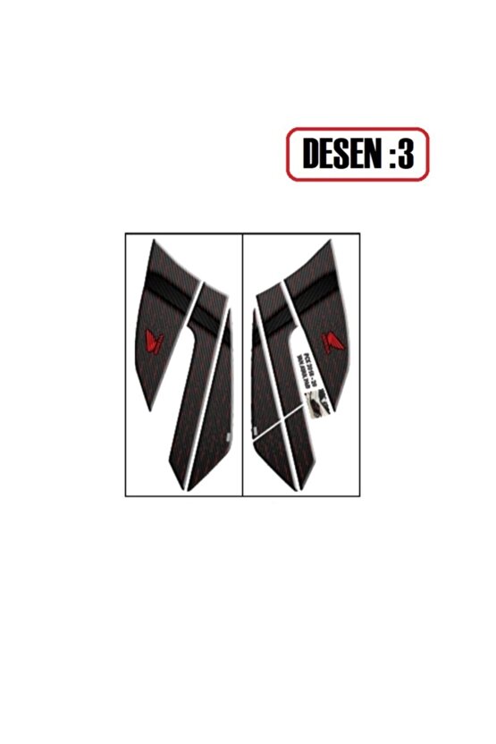 Honda Pcx Yan Ayak Pad Set 8 Parça (2018)