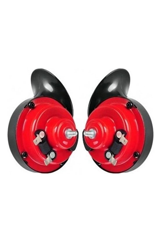 Her Araca Uygun Çiftli Da Dat Korna 12v Salyangoz Korna