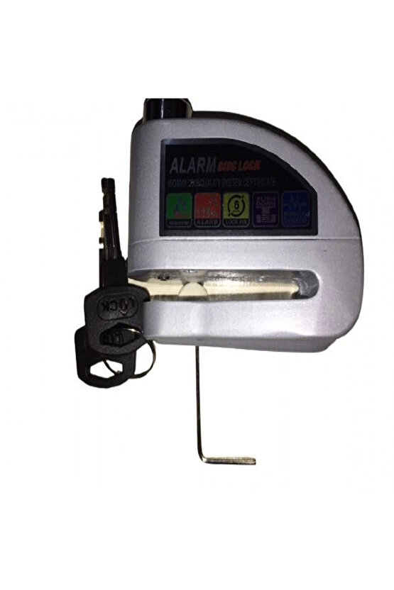 World Class Locks 110 Db Renkli Alarmlı Disk Kilidi