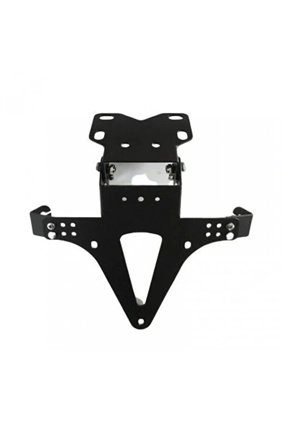 Motosiklet Katlanır Plakalık Sinyal Bağlantılı Siyah