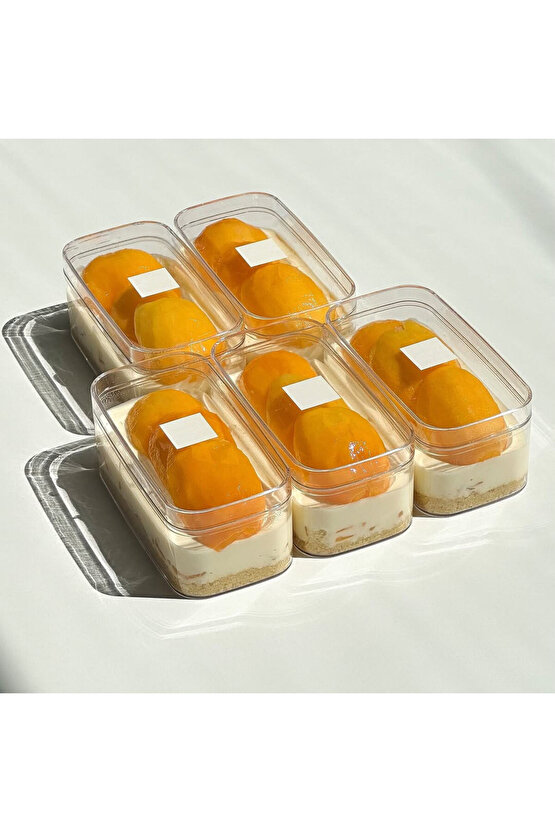 Tiramisu Cup Nida 270 Cc - 6 Adet Kap + 6 Adet Kapak