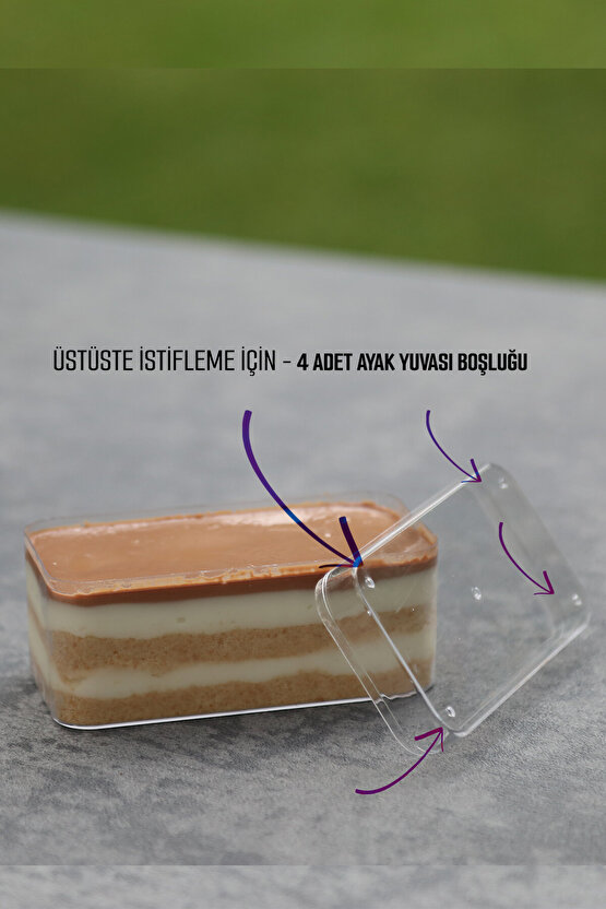 Tiramisu Cup Nida 270 cc - 12 Adet Kapaklı