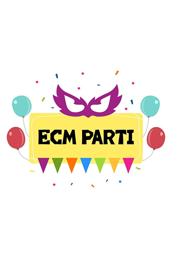 Sarı Lacivert Temalı Karton Popcorn Mısır Kutusu 8 Li - Doğum Günü Parti Seti Malzemeleri