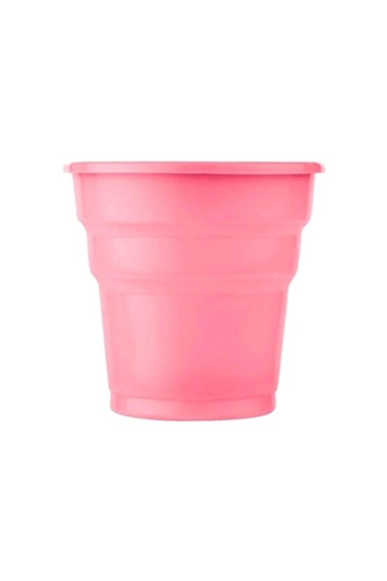 Plastik Bardak Kullan At 25 Adet (1 Paket) Renk Pembe